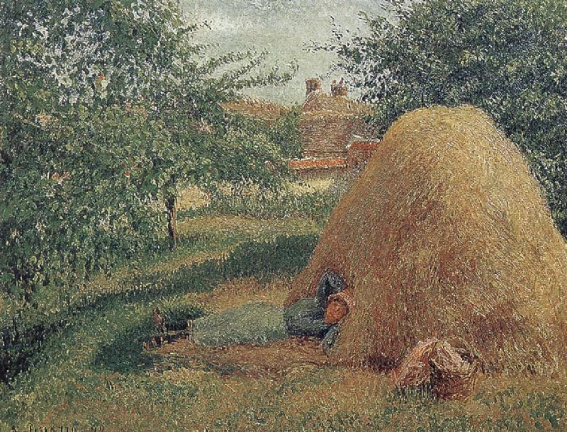 Camille Pissarro nap of the peasant woman